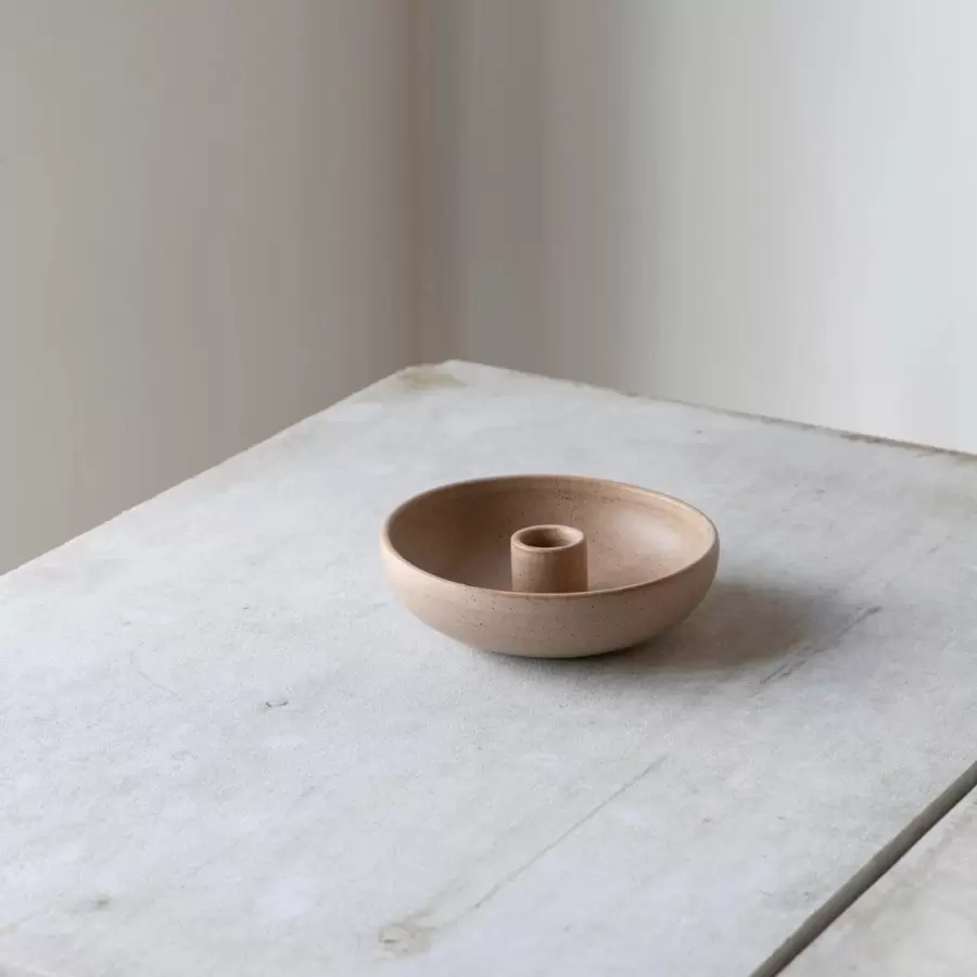 Julie Damhus - Oda lysestage skål, lille