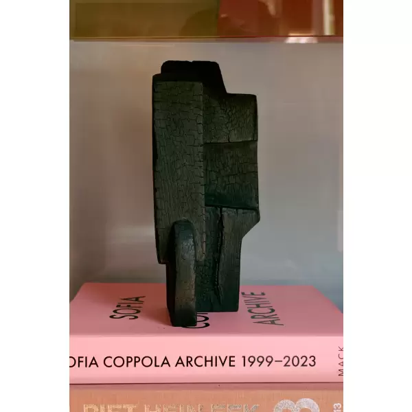 HK living - Burned wooden sculpture