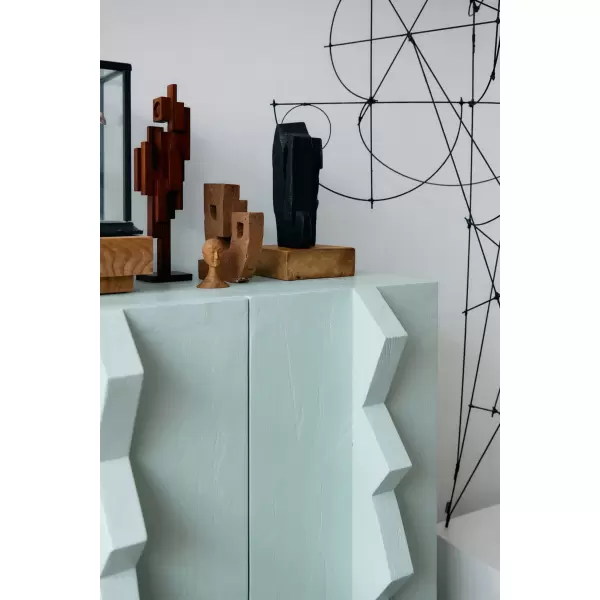 HK living - Burned wooden sculpture