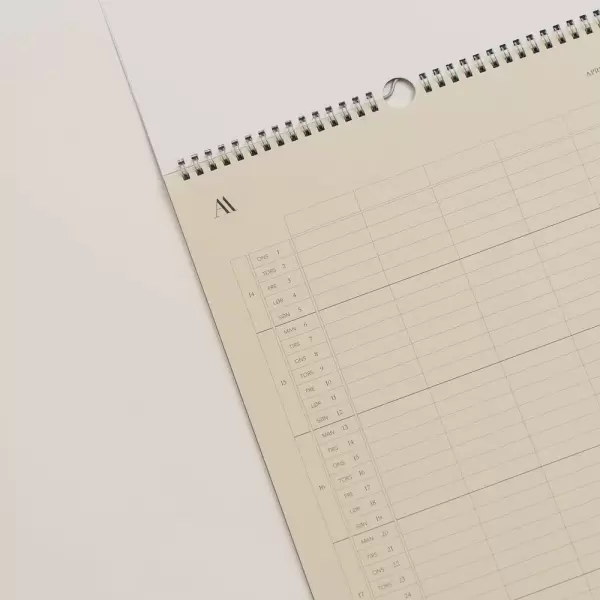 Atelier Aarhus - Vægkalender 2026