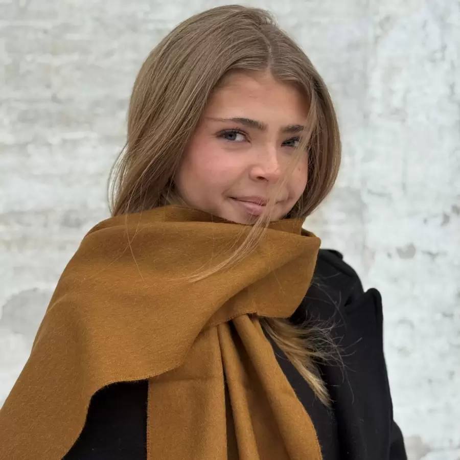 Silkeborg Uldspinderi - Baby Alpaca Tørklæde Lima 30*200, Fl. farver