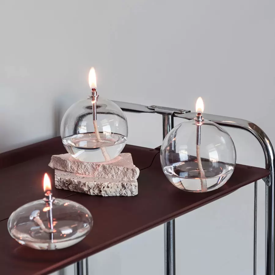 Mette Ditmer - Aura olielampe Transparent, Large