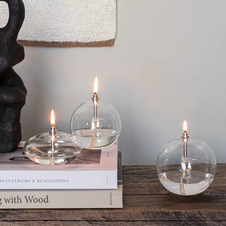 Mette Ditmer - Aura olielampe Transparent, Large