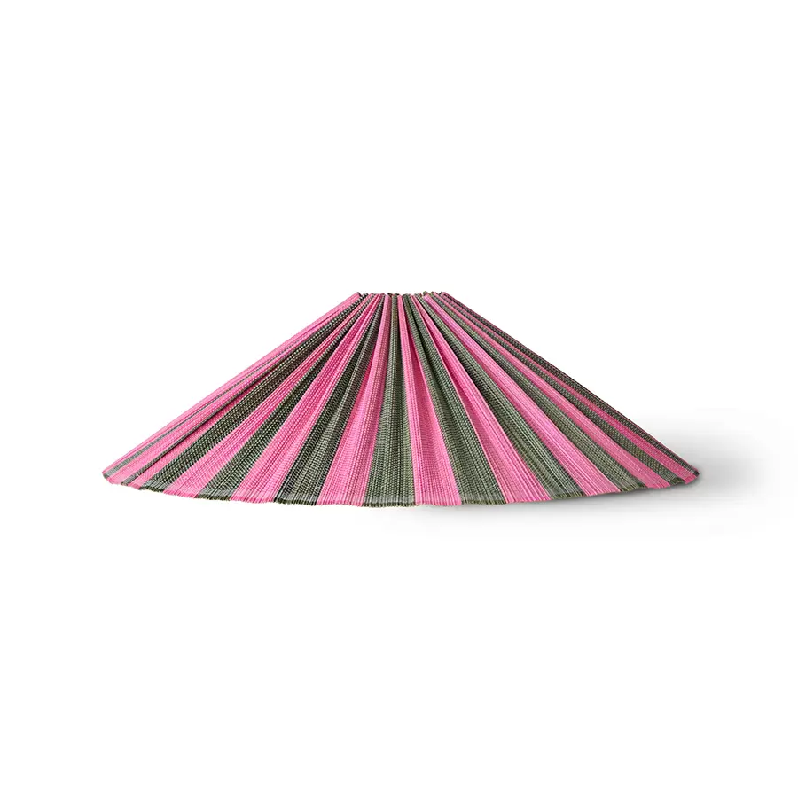 HK living - Plisse lamp shade, camellia