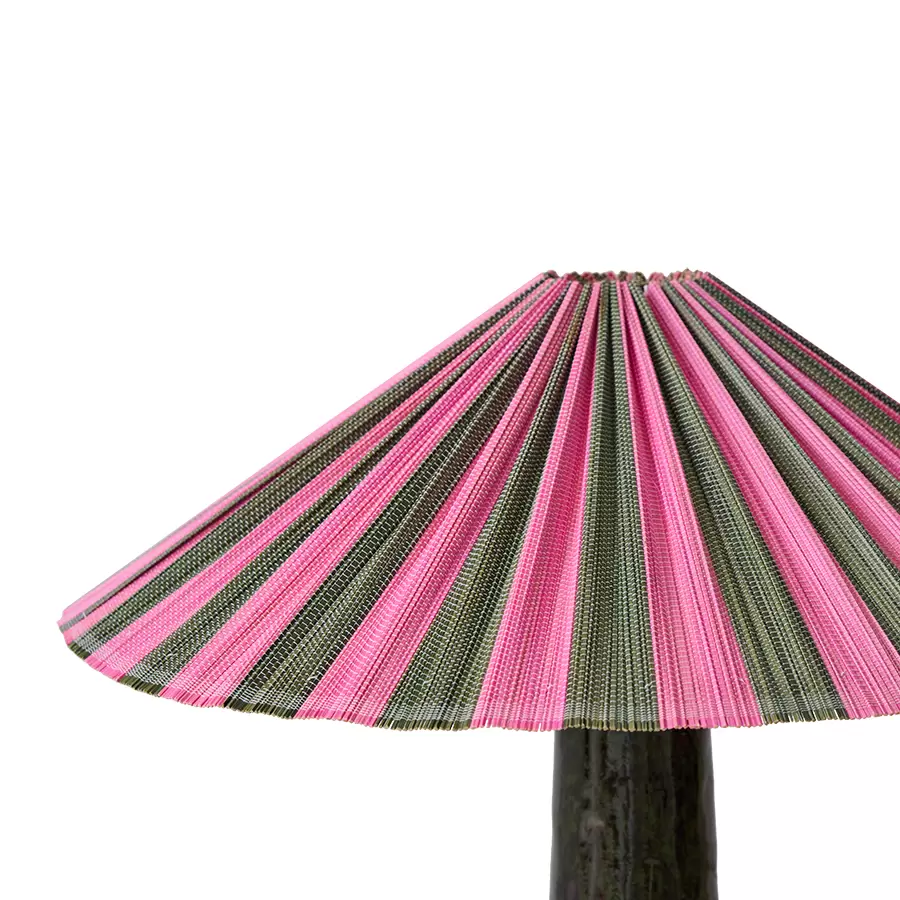 HK living - Plisse lamp shade, camellia