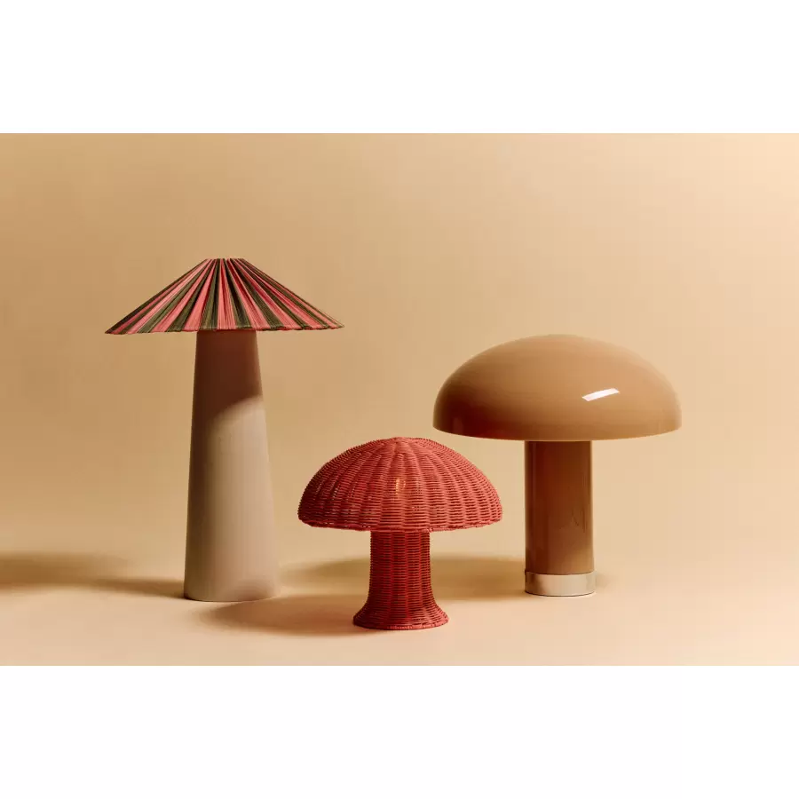 HK living - Plissé Lampeskærm, Camellia