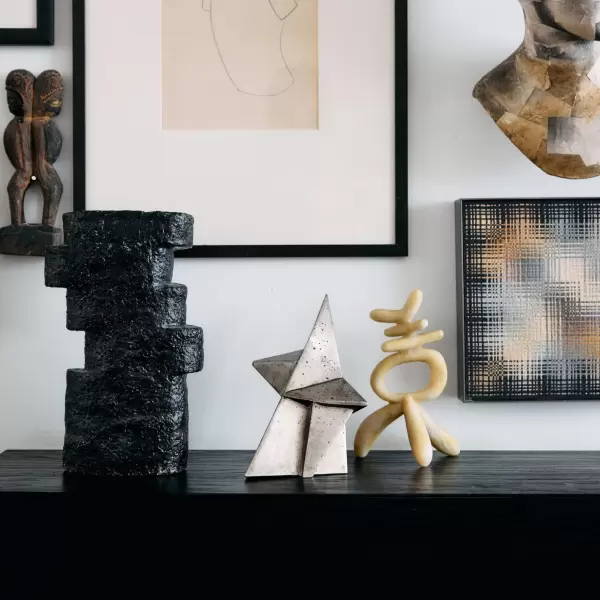 HK living - Forge sculpture, metal