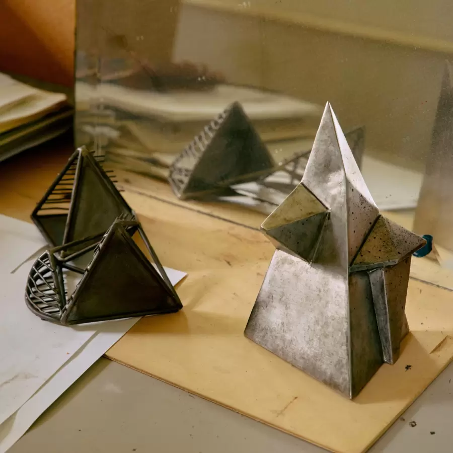 HK living - Forge Sculpture, Metal 22*15*10