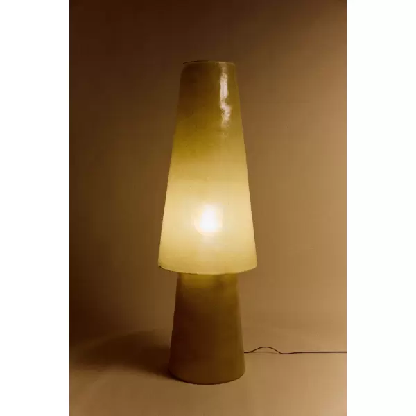 HK living - Glassfiber gulvlampe, soft green, Hent-selv vare