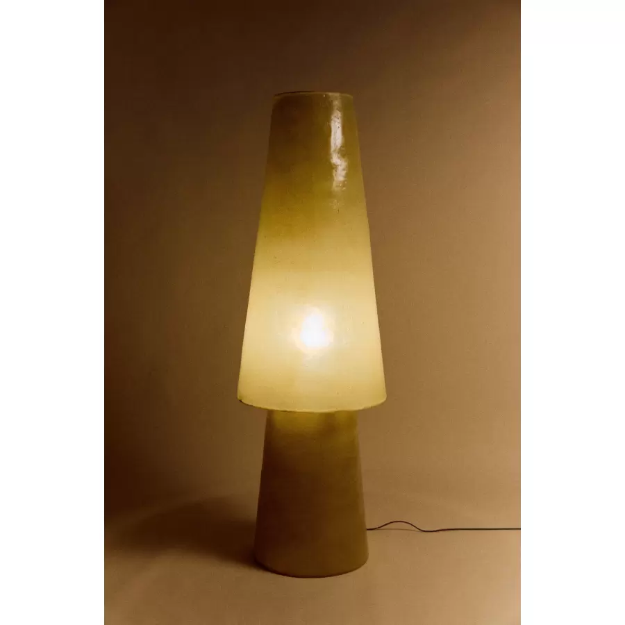 HK living - Glassfiber gulvlampe, soft green, Hent-selv vare
