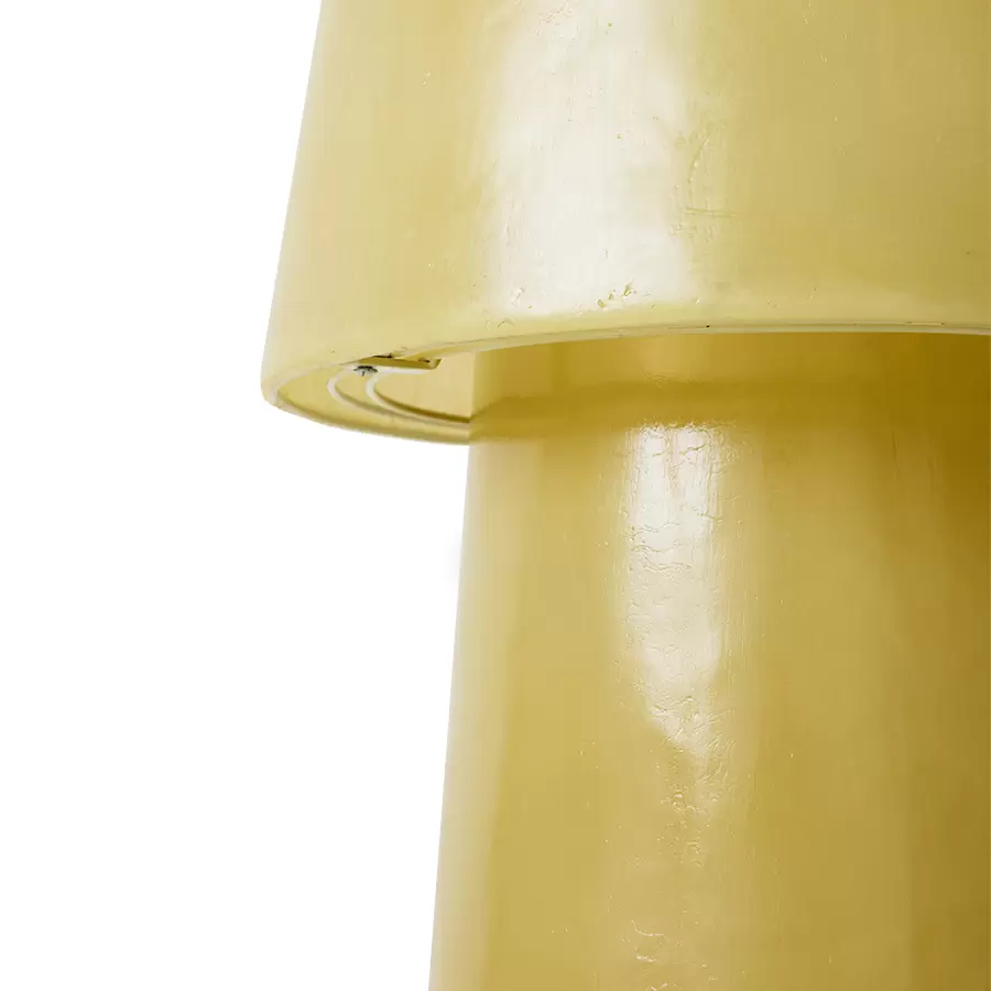 HK living - Glassfiber gulvlampe, soft green, Hent-selv vare