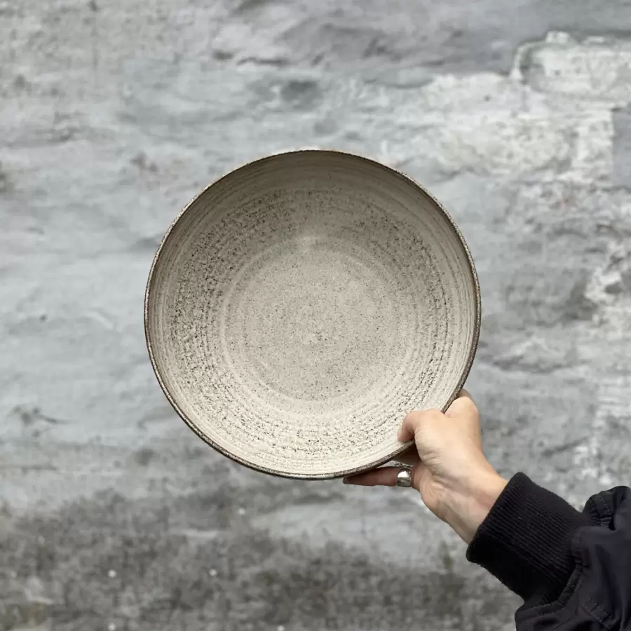 Odd Boys Ceramic - Odd Large Bowl, Off White Matte