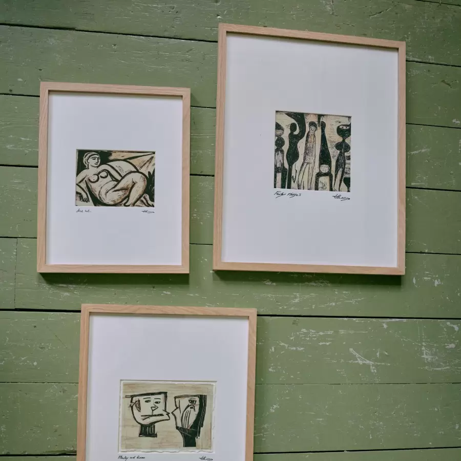 HK living - Indrammet Artwork, Suns Out 29*37