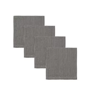 House Doctor - Bordløber Block, Sand/Sort 140*40