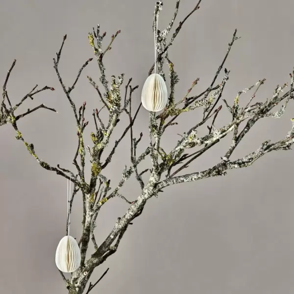 House Doctor - 6 Påskeæg, Off White