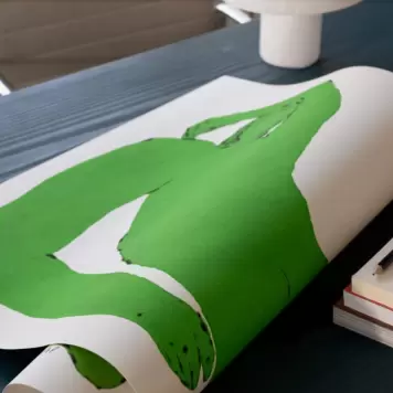 The Poster Club - Lounger inkl. ramme, 50*70 - Hent selv
