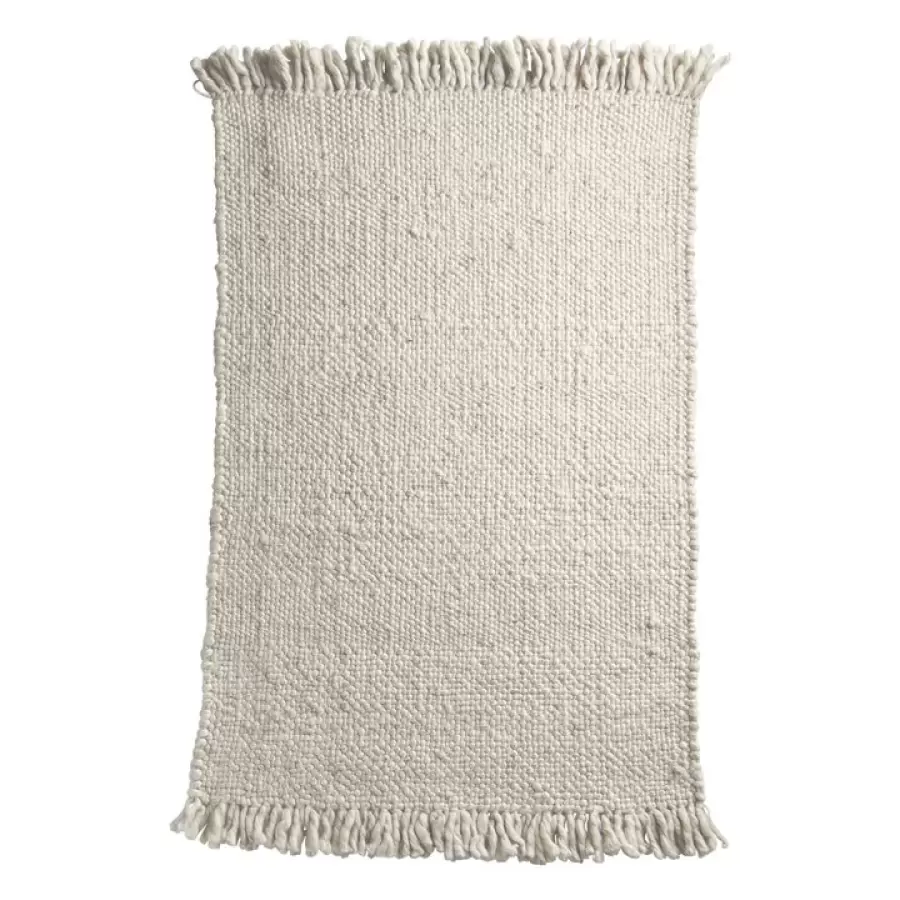 TineK Home - Gulvtæppe Warm Rug, Sand 80*120 - New Zealandsk Uld