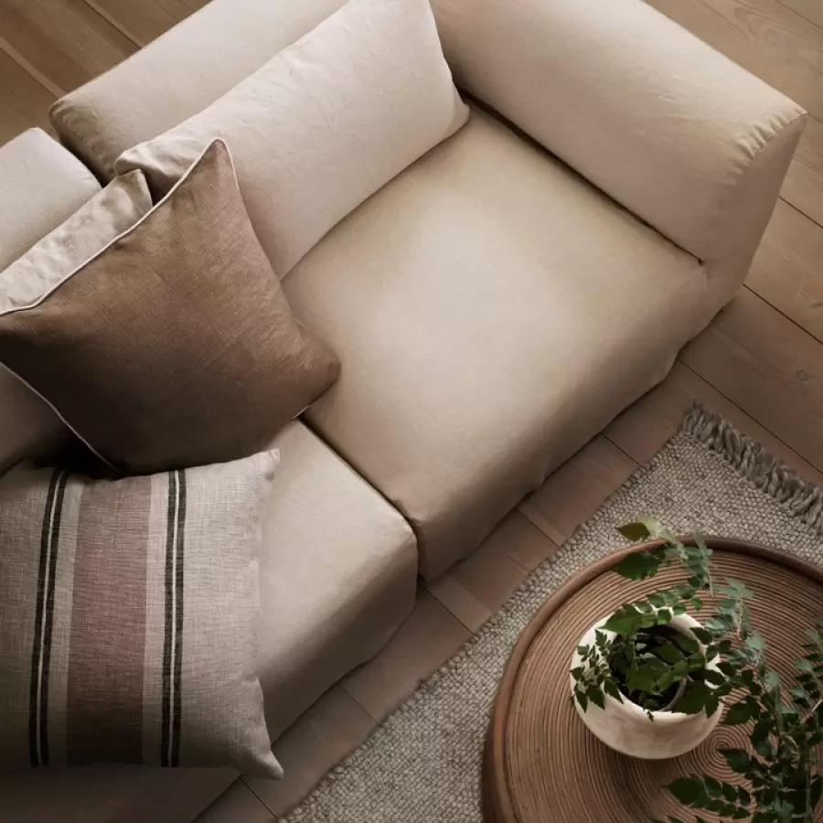 TineK Home - Gulvtæppe Warm Rug, Sand 80*120 - New Zealandsk Uld