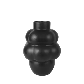 Louise Roe - Ceramic Balloon Vase #04, Ink Black Louise Roe - Ceramic Balloon Vase #04, Ink Black