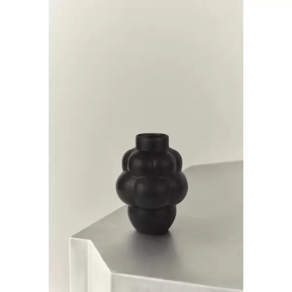 Louise Roe - Ceramic Balloon Vase 04 Ink Black