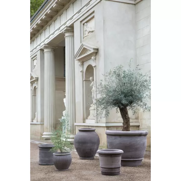 Bergs Potter - Ø:50 Krukke Cilindro Uglaseret, Grå - Hent selv Bergs Potter - Ø:50 Krukke Cilindro Uglaseret, Grå - Hent selv