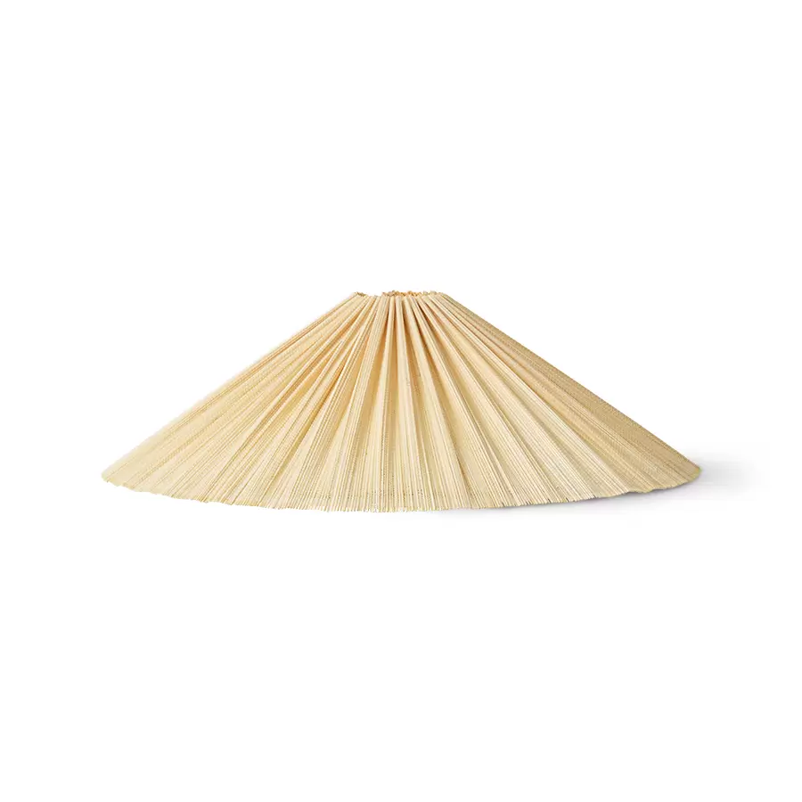 HK living - Lampeskærm Plisse, Ivory