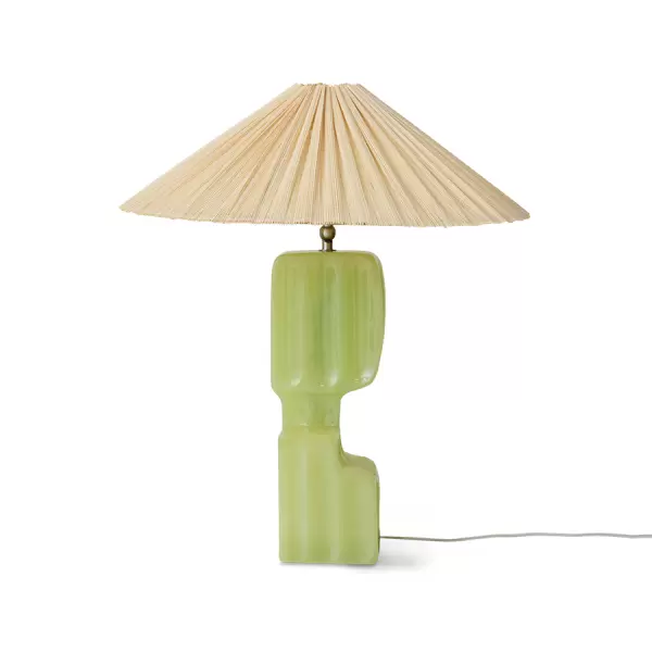 HK living - Plisse lamp shade, ivory