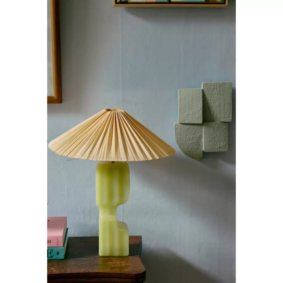 HK living - Lampeskærm Plisse, Ivory