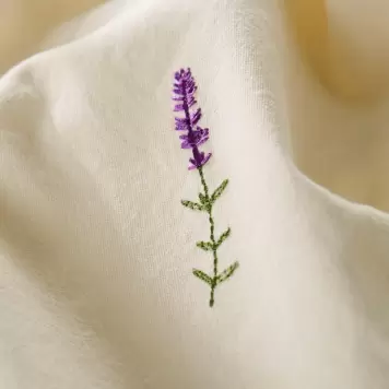 Ib Laursen - Stofserviet Flora, Lavendel