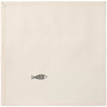 Ib Laursen - Stofserviet Atlantis, Blå fisk Ib Laursen - Stofserviet Atlantis, Blå fisk