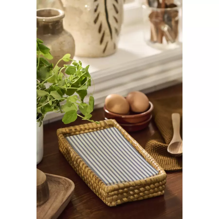 Ib Laursen - Papirservietter, Blå striber 16 stk.