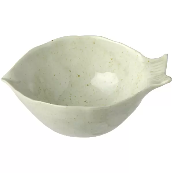 Ib Laursen - Skål Ocean White fiskeformet Ib Laursen - Skål Ocean White fiskeformet