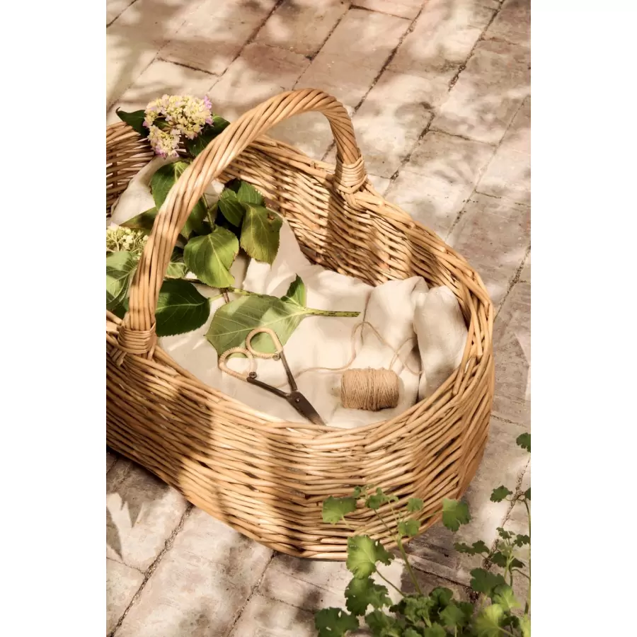 Ib Laursen - Oval Kurv m/hank på tværs