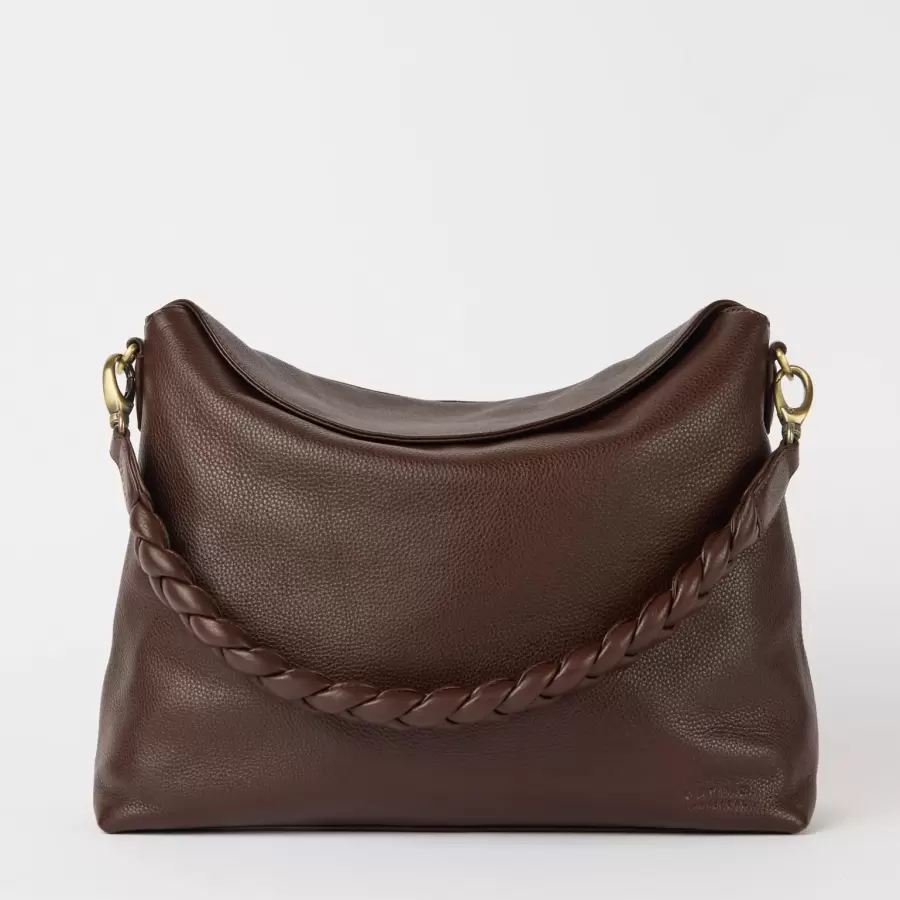 O My Bag - Arbejdstaske Sienna, Chocolate Soft Grain