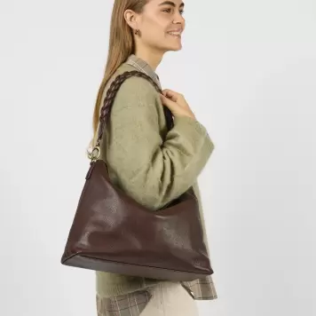 O My Bag - Arbejdstaske Sienna, Chocolate Soft Grain