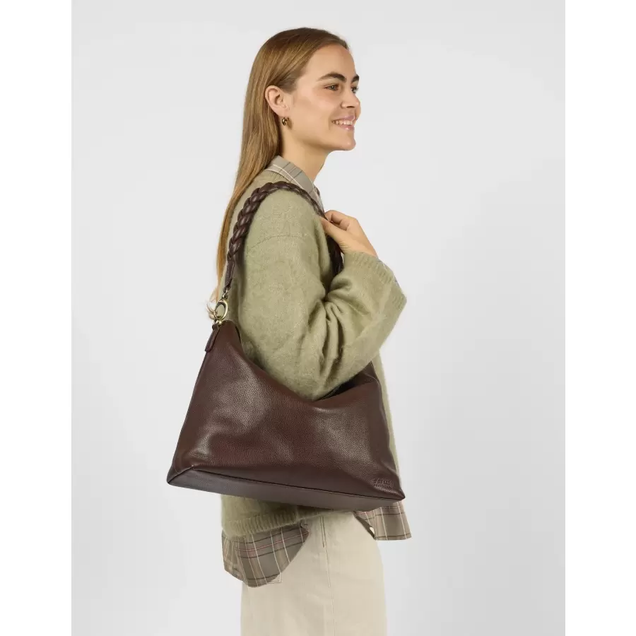 O My Bag - Sienna - Chocolate Soft Grain