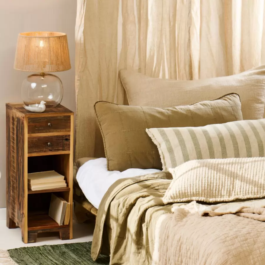 Ib Laursen -  Pudebetræk t/gavlpude, Natur 60*90