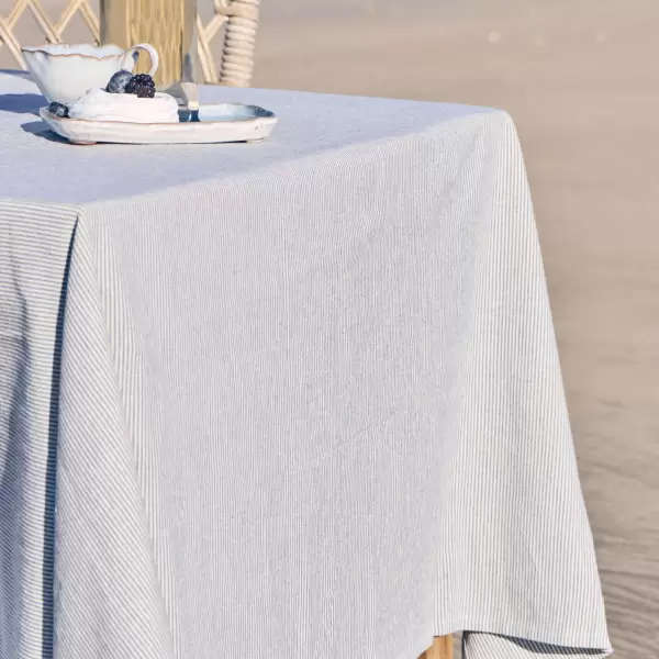 Ib Laursen -  Dug Charlie kvadratisk m/mørkeblå tynde striber