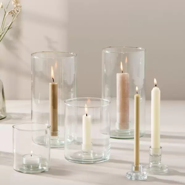 Ib Laursen -  Rustiklys, Kit Ø:3,8*23 cm. diameter som fyrfadslys (passer til glasstagen fra Ib)