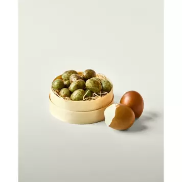 Nicolas Vahé - Chokoladeæg til påske, Pistachio Praliné 150 g Nicolas Vahé - Chokoladeæg til påske, Pistachio Praliné 150 g