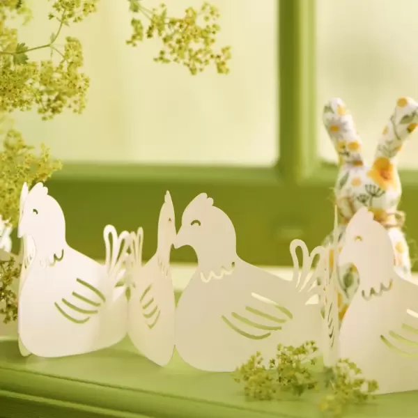 Ib Laursen - Bordpynt Papirklip, Påskehøns