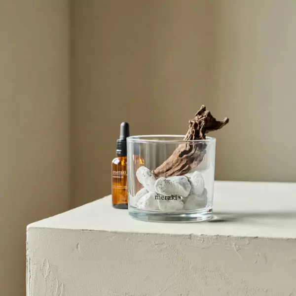 meraki - Diffuser Lavastone & Wood, Herbal Calm, 30 ml.