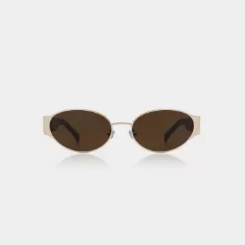 A.Kjærbede - Solbrille Bella, Gold Demi Tortoise A.Kjærbede - Solbrille Bella, Gold Demi Tortoise