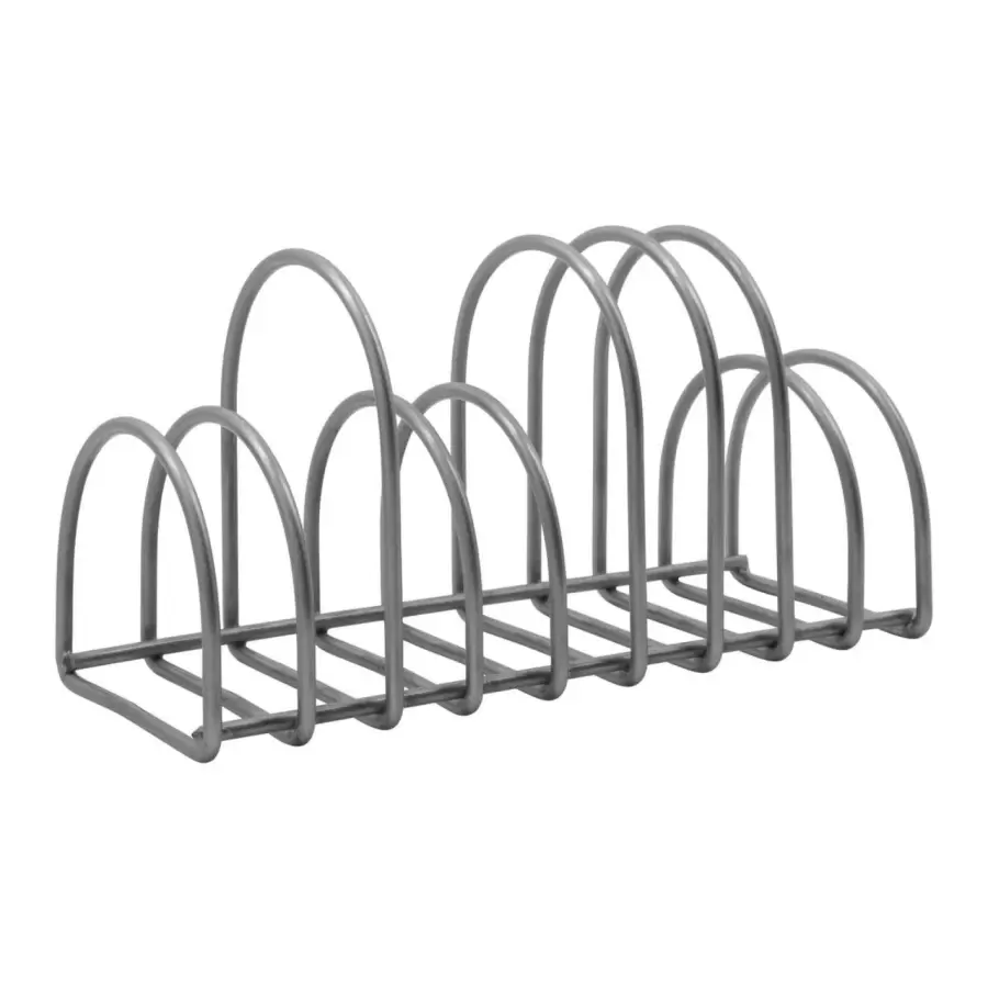 House Doctor - Organizer Pampi, Børstet Sølvfinish