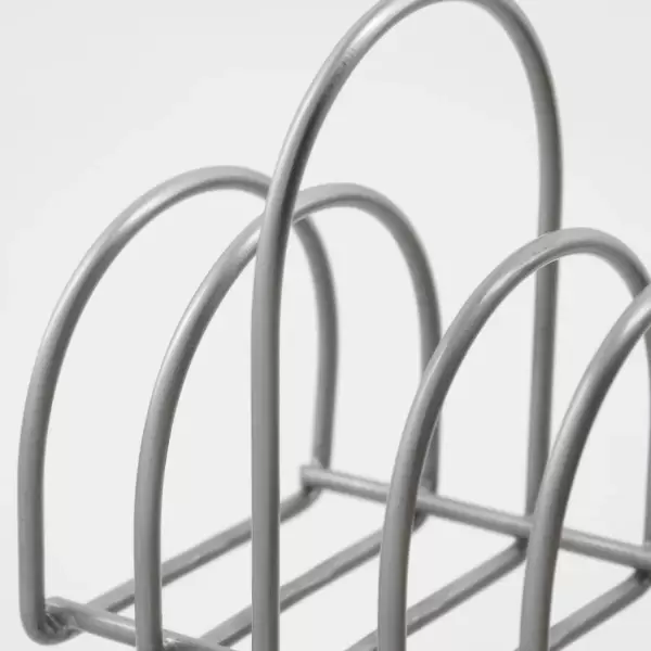 House Doctor - Organizer Pampi, Børstet Sølvfinish