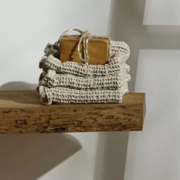 do.design - Minihåndklæde 100% Hør, Natur 30*30 do.design - Minihåndklæde 100% Hør, Natur 30*30