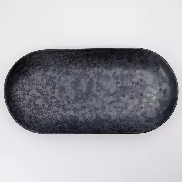 House Doctor - Servingsfad Pion, Sort/Brun