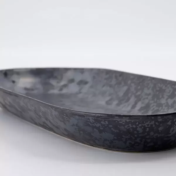 House Doctor - Servingsfad Pion, Sort/Brun