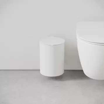 NICHBA - Toiletspand, Hvid NICHBA - Toiletspand, Hvid