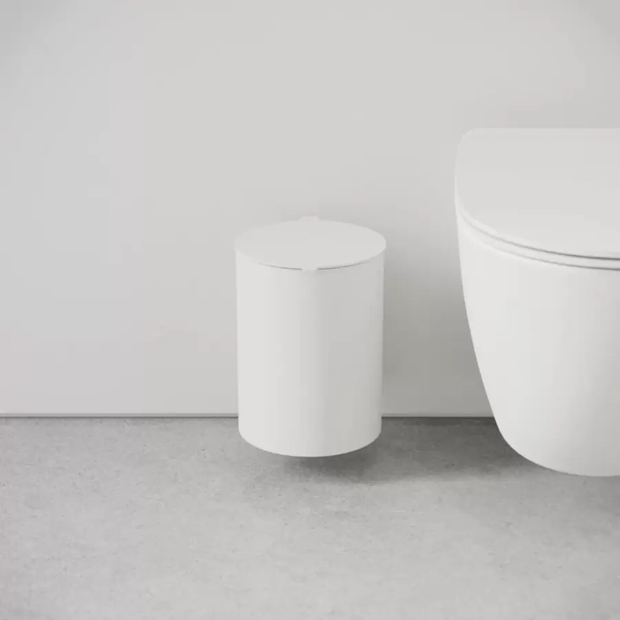 NICHBA - Toiletspand, Hvid 